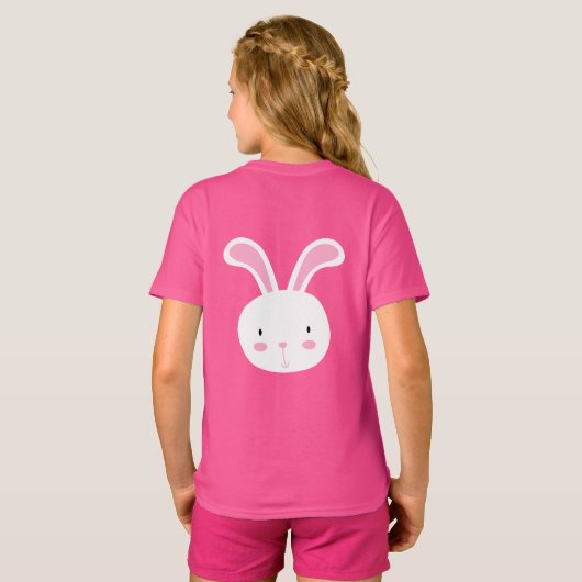 Cute Bunny T-shirt (Achterkant volledig)