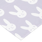 Cute Bunny Table Runner Korte Tafelloper (Hoek)