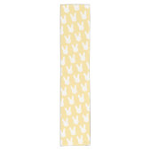 Cute Bunny Table Runner Korte Tafelloper (Voorkant)