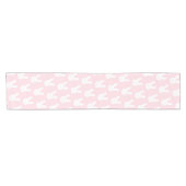 Cute Bunny Table Runner Korte Tafelloper (Horizontaal)