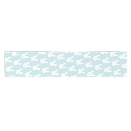 Cute Bunny Table Runner Korte Tafelloper (Horizontaal)