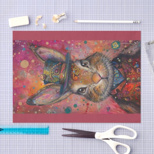 Cute Bunny Tissuepapier (Craft)