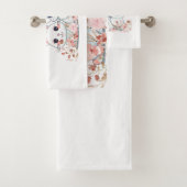 Cute Bunny Towel Bad Handdoek (Insitu)