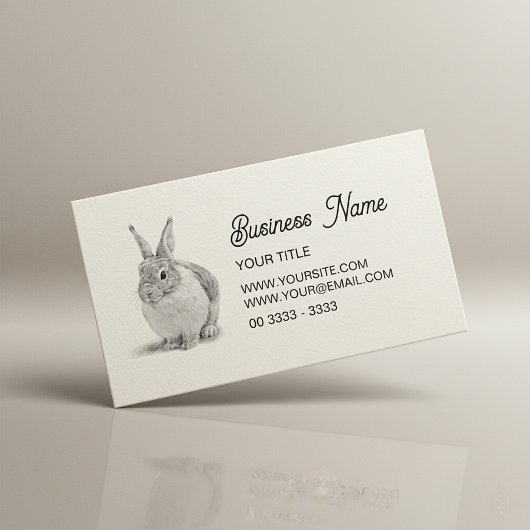 Cute Bunny Visitekaartje