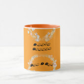 Cute Bunny Watercolor Personalized Kids Coffee Mug Mok (Midden)