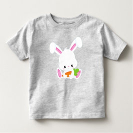 Cute Bunny, White Bunny, Little Bunny, Carrot Kinder Shirts