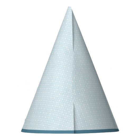 Cute Bunny's First Birthday Party Pet Feesthoedjes (Achterkant)