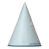 Cute Bunny's First Birthday Party Pet Feesthoedjes (Links)