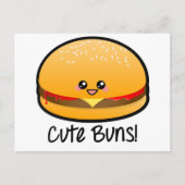Cute Buns Briefkaart (Voorkant)