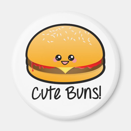 Cute Buns Magneet (Voorkant)