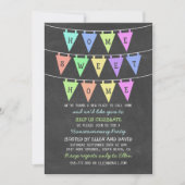 Cute Bunting Banners Home Sweet Home Housewarming Kaart (Voorkant)