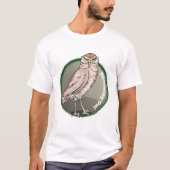 Cute Burroeping Owl T-shirt (Voorkant)