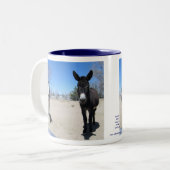 Cute Burros Friendship Tweekleurige Koffiemok (Voorkant links)