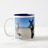 Cute Burros Friendship Tweekleurige Koffiemok (Links)