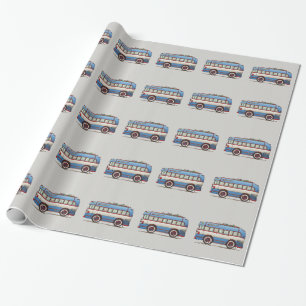 Cute Bus Tour Bus Cadeaupapier