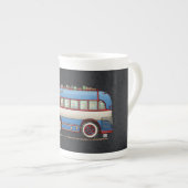 Cute Bus Tour Bus Porselein Kop (Voorkant rechts)