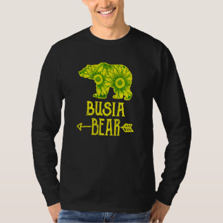 Cute Busia Beer Autism Awareness Autistic Family L T-shirt