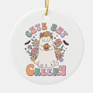 Cute but Creepy Halloween Keramisch Ornament