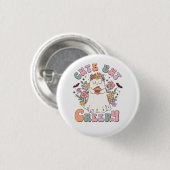 Cute but Creepy Halloween Ronde Button 3,2 Cm (Voorkant /achterkant)