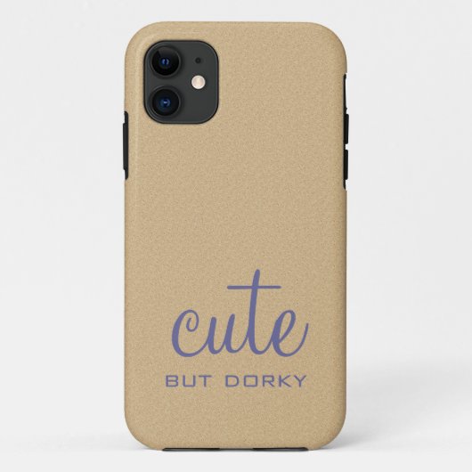 Cute but Dorky iPhone 5 BT Hoesje (Achterkant)