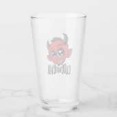 Cute but Evil Glas (Achterkant)