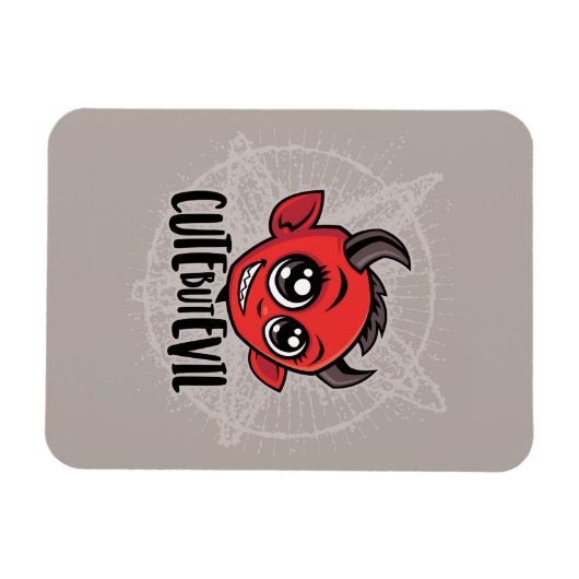 Cute but Evil Magneet (Horizontaal)
