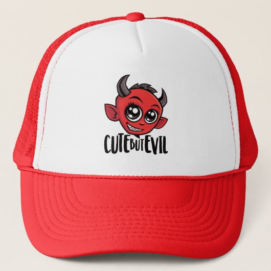 Cute but Evil Trucker Pet (Voorkant)