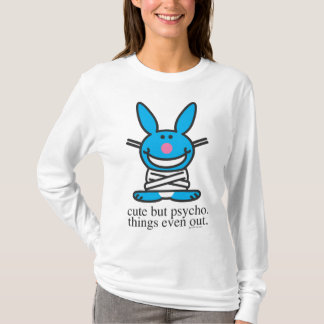 happy bunny cute but psycho shirt