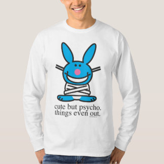 happy bunny cute but psycho shirt