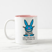 Cute but Psycho Tweekleurige Koffiemok (Links)