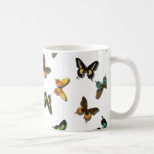 Cute Butterfly Background Koffiemok