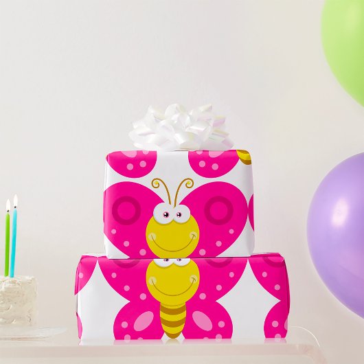 Cute Butterfly Cadeaupapier