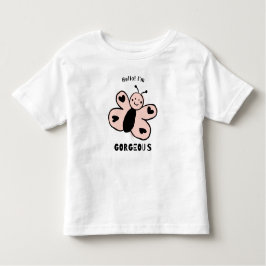 Cute Butterfly Cartoon Kinder Shirts