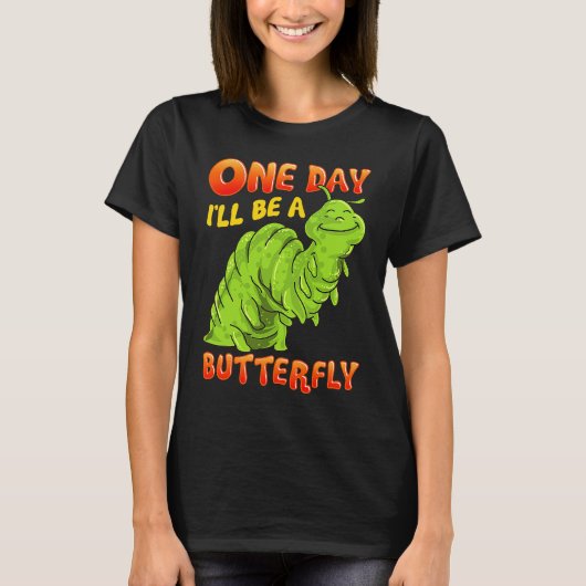 Cute Butterfly Caterpillar Top for Girls with Sayi (Voorkant)