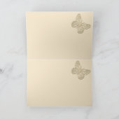 Cute Butterfly Feestdagen Kaart (Binnen)