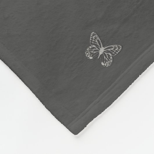 Cute Butterfly Fleece Deken (Hoek)