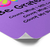 Cute Butterfly Gratitude Poster (Hoek)