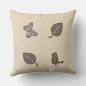 Cute Butterfly Kussen (Achterkant)