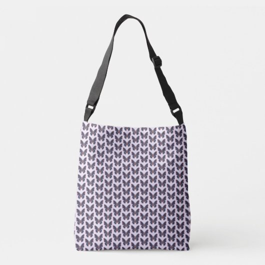 Cute Butterfly Mode Crossbody Bag Tas (Achterkant)