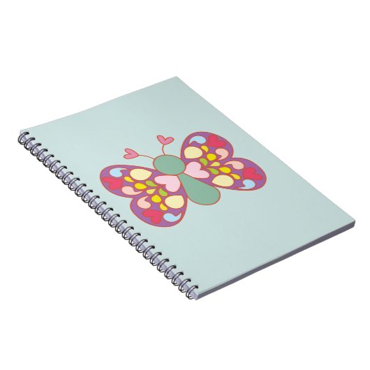 Cute butterfly notitieboek (Rechterzijde)