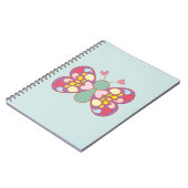 Cute butterfly notitieboek (Linkerzijde)