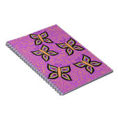 Cute Butterfly Pattern Notitieboek (Rechterzijde)