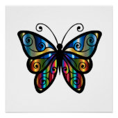 Cute Butterfly Perfect Poster (Voorkant)
