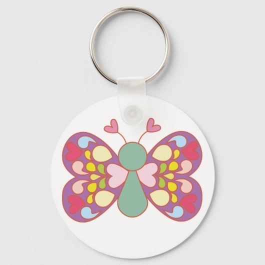 Cute butterfly sleutelhanger (Voorkant)