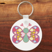 Cute butterfly sleutelhanger (Achterkant)