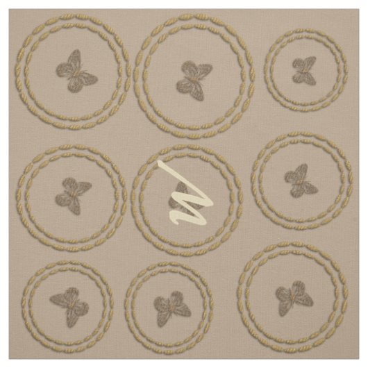 Cute Butterfly Stof (Swatch)