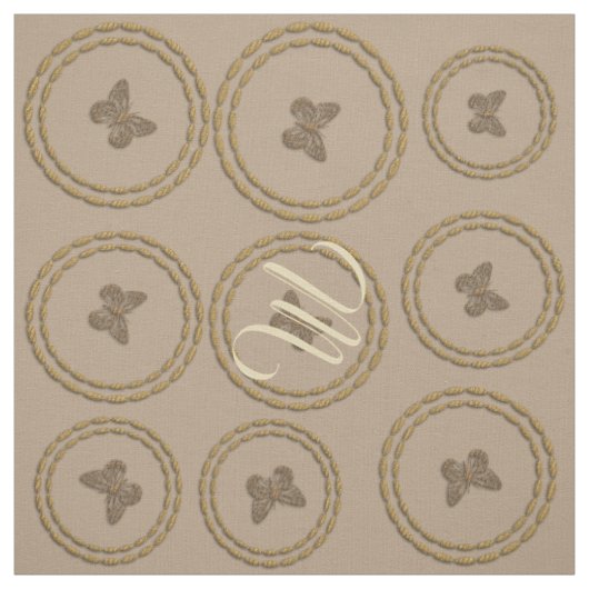 Cute Butterfly Stof (Swatch)