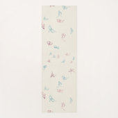 Cute butterfly yogamat (Voorkant)