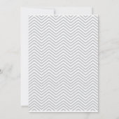 Cute Button Baby shower Invitation Kaart (Achterkant)