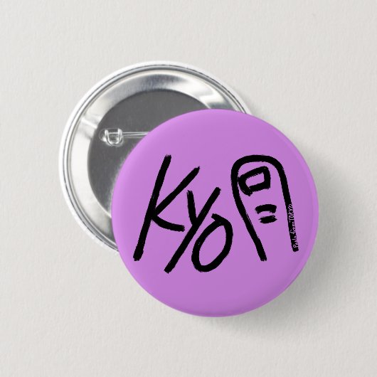 Cute Button - Kyoto (Kyo-Toe) (Voorkant /achterkant)